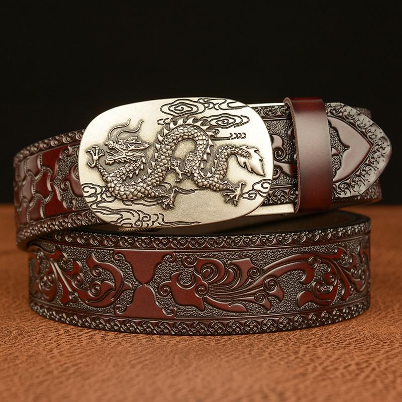 

Belts Automatic Business Belt Designer Waist Band Fashion High Quality Genuine Leather For Men Assurance, Black