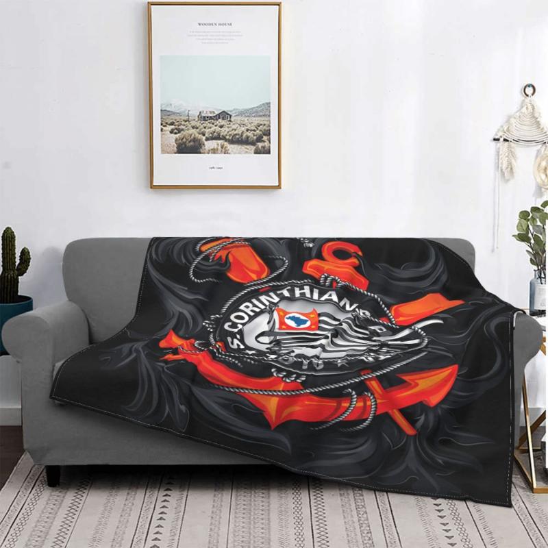 

Blankets Corinthians Paulista 414 Blanket Bedspread Bed Plaid 240X220 Comforters For Beds Cotton
