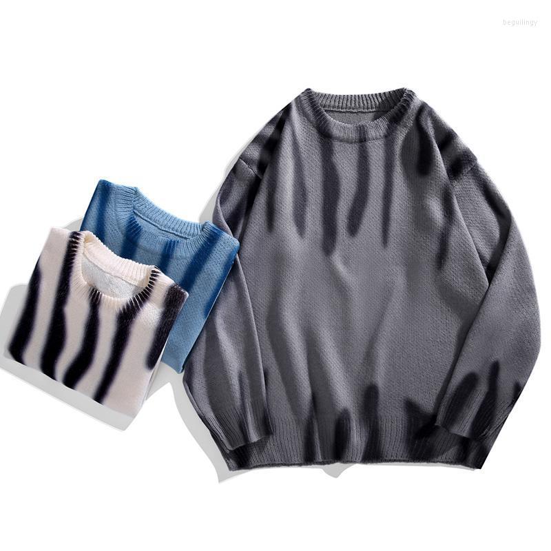 

Men's Sweaters Knitwear Hip Loose Hop 2022 Fashion Oversize Streetwear Harajuku Pullover Men Tops Male Casual Wear Begu22, 2101 gray