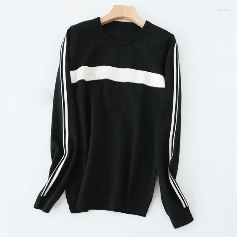 

Men's Sweaters Spliced Drop Sleeve Sweater Men Casual O-neck Slim Fit Pullovers Men's Winter Warm Knitted For MenMen's Mari22, Black