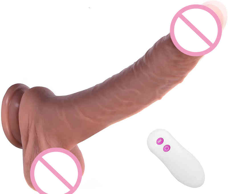 Vibrator Massager Sex Toy Penis Ring Dildos-realistas-vibrador-color-piel Dildo-super-realist Cheapest Gear Shift Knobs Sexy Heated Vibrating Ton-image-833574537