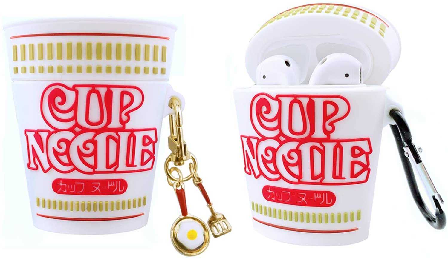 Case for Airpods 1&2 Case,soft Silicone 3d Cute Funny Cool Fun Cartoon Character Kawaii Airpods Charging Case Protective Cover with