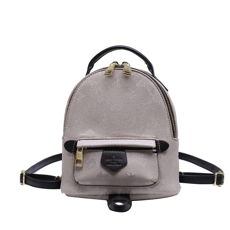 

Brand 2023 Women's Backpack School Bag Knapsack letter print Luxury Backpacks fashion men Handbags back packs Presbyopic Crossbody gril Shoulder Bags 4 colors, Pink 7347