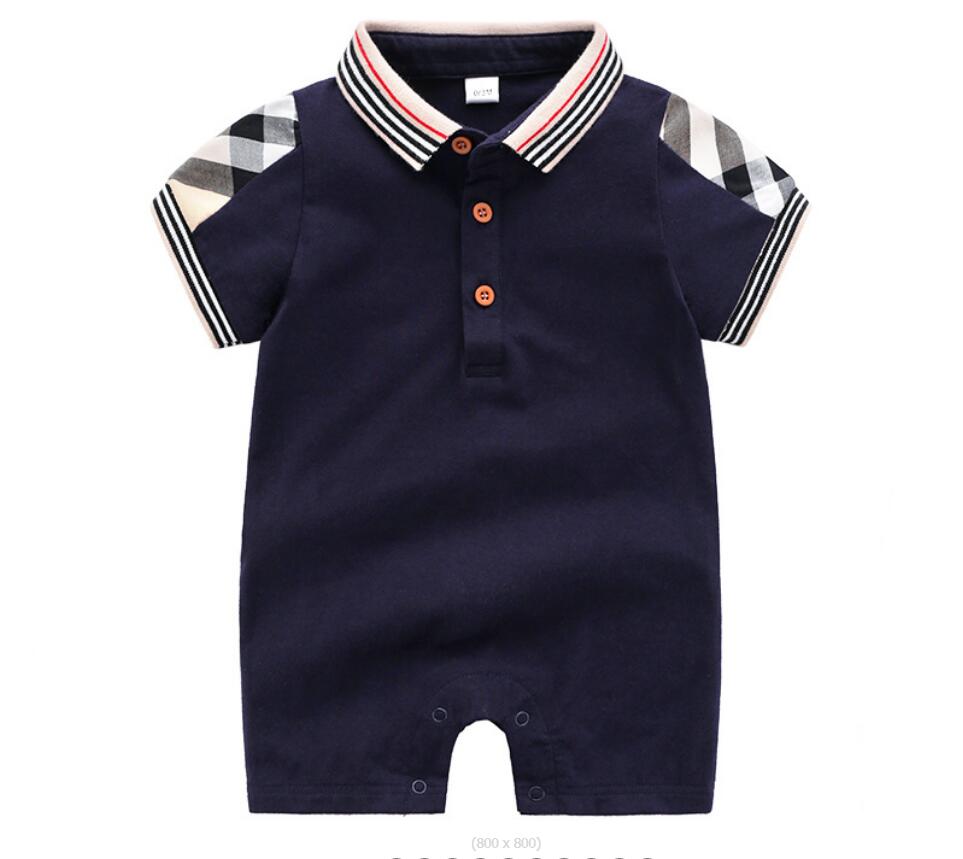 Autumn Winter Baby Knitting Rompers With Hats Infant Boys Girls Plaid Long Sleeve Jumpsuits Toddler Newborn Onesies Kids Romper g126