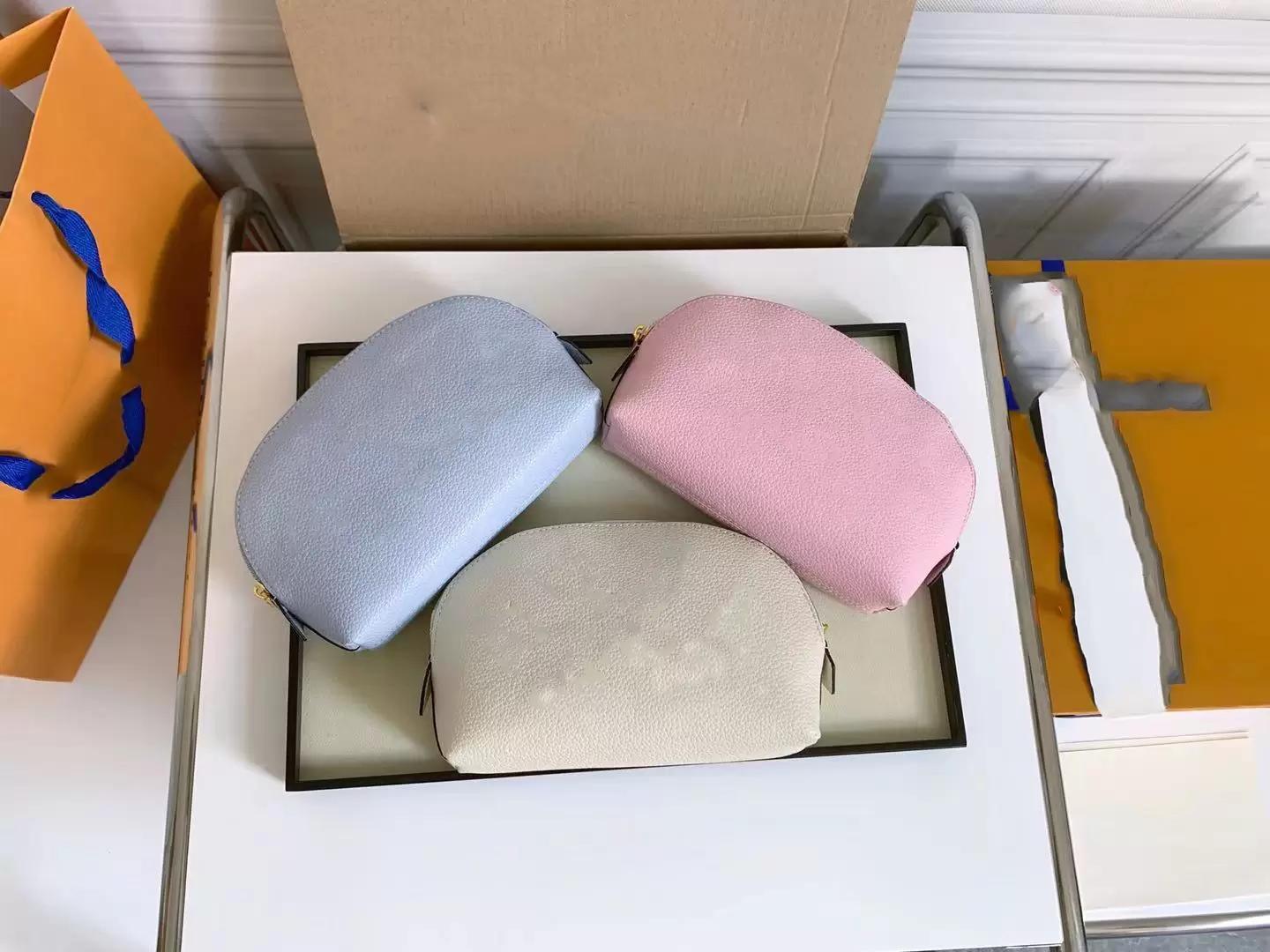 

2022 NEW Fashion Leather COSMETIC POUCH women MAKEUP BAGS WALLET80502