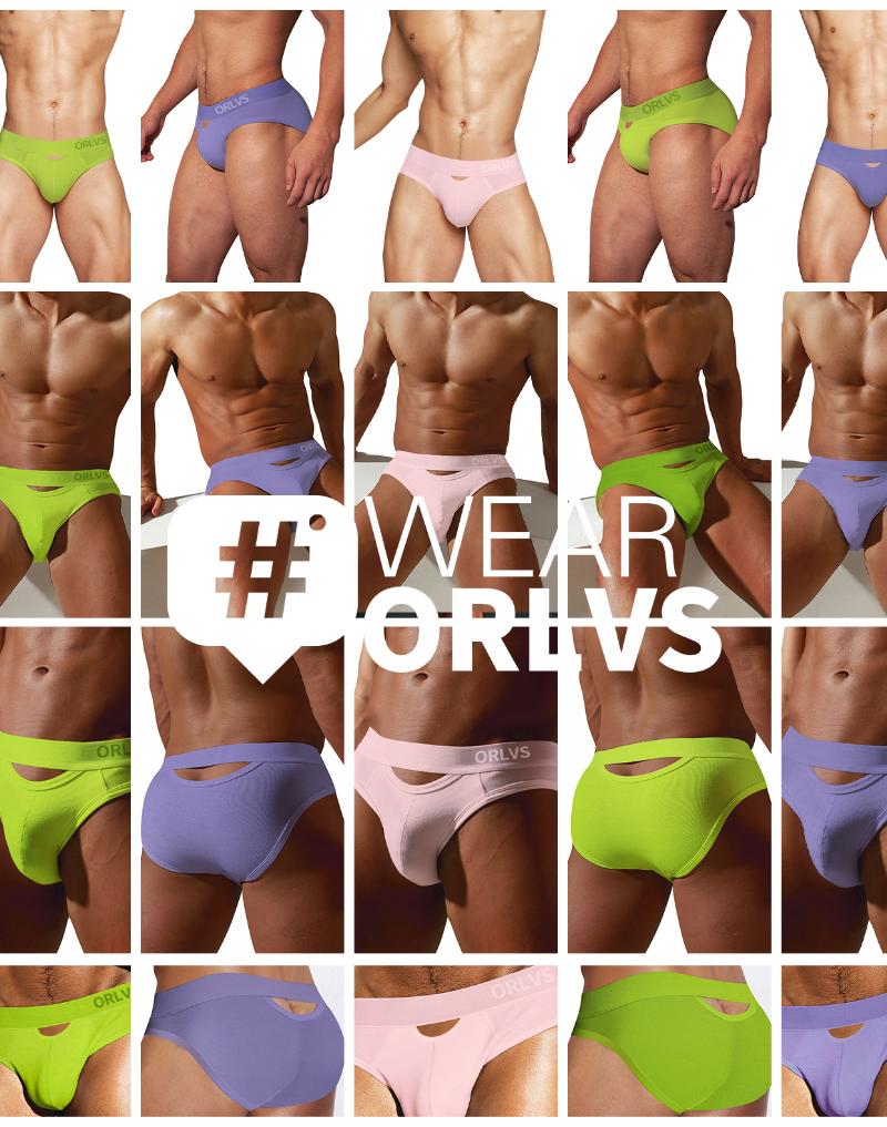 

Underpants Fashion Sexy Men Underwear Brief Modal Man Slip Men's Panties Gay Mens Underweaar Comfortable U Convex Breathable Cuecas OR62, Or188-white