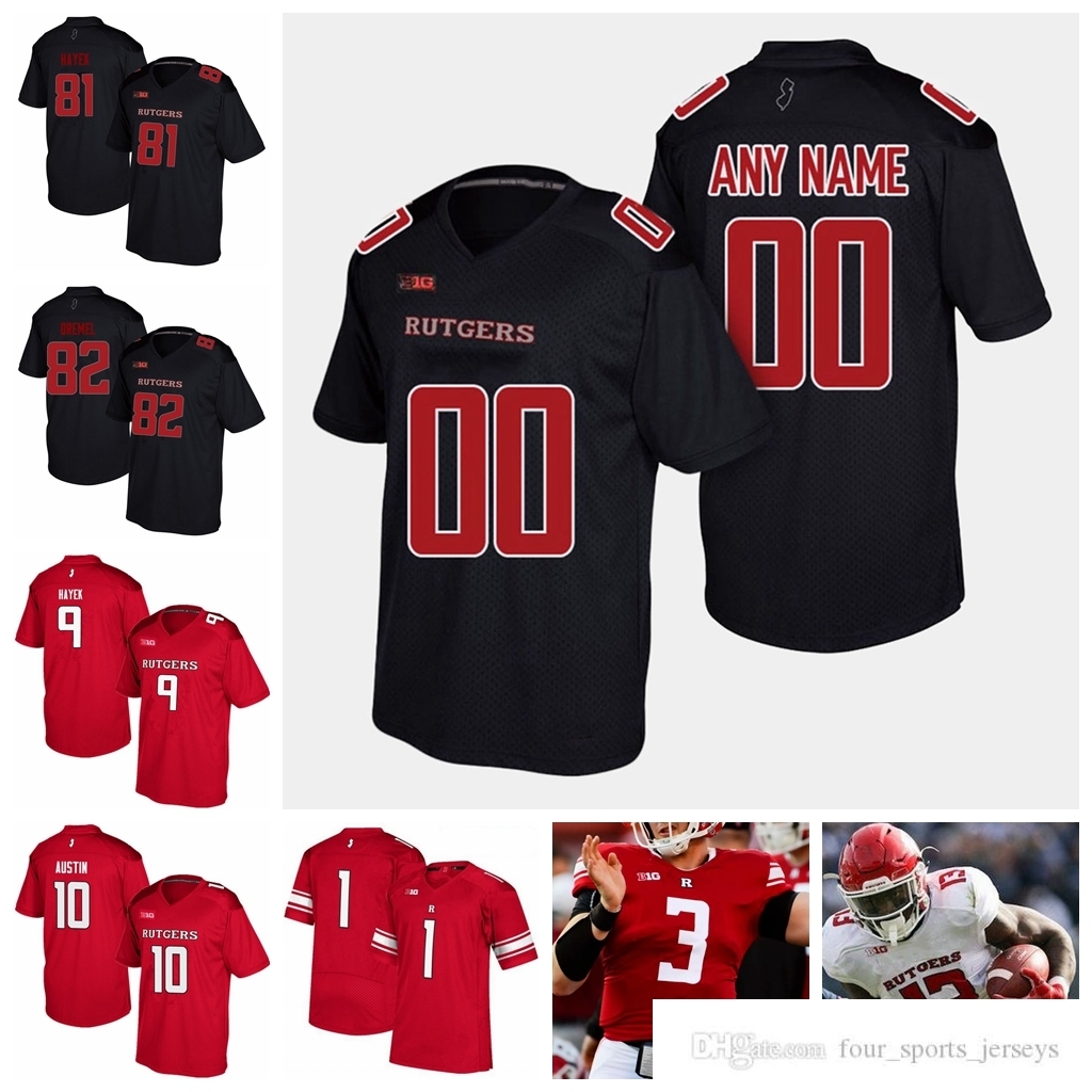 

NCAA Rutgers Scarlet Knights College Football Jerseys Ray Rice Jersey Eric LeGrand Anthony 75 Davis Raheem Blackshear Jerseys Custom Stitched, Youth 2018 red