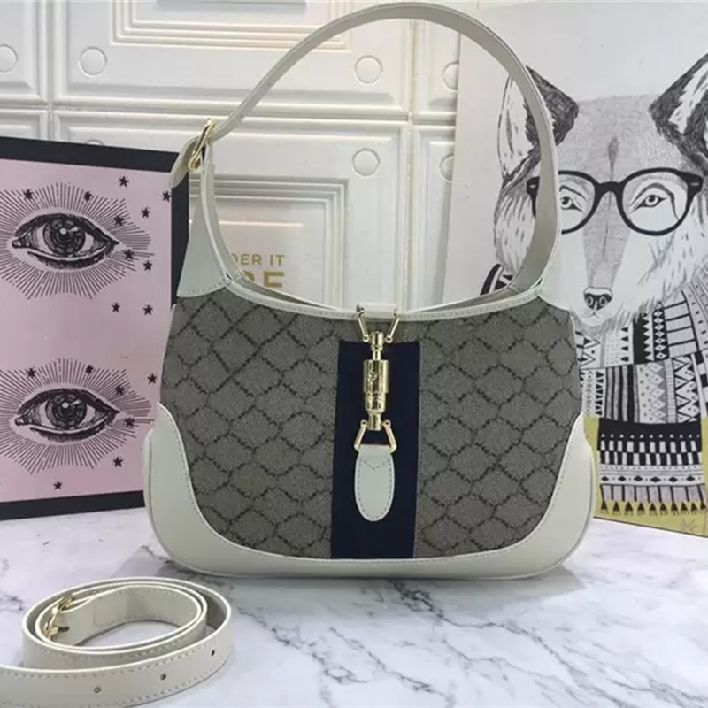 

designer bags luxury Jackie 1961 Hobo Small Shoulder Bag women Tote Crossbody Navy Cream Denim handbag purses, Don't pay it