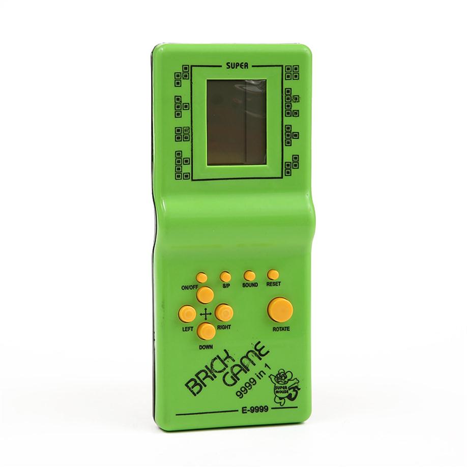 

Classic hand nostalgic host game playerportable players held electronic game toys console for kids playing fun brick game riddle h293n