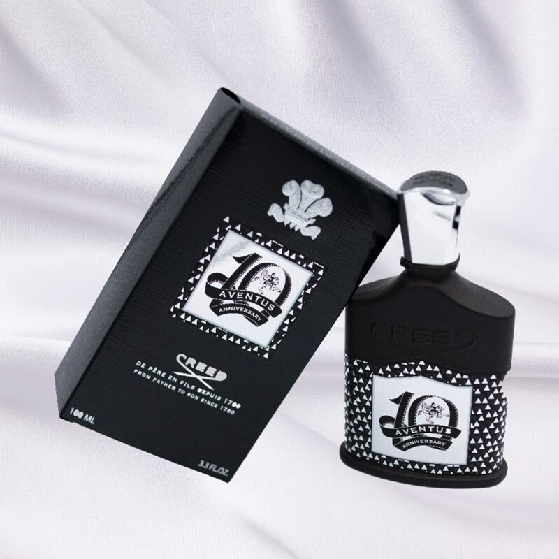 

All match New Creed Aventus 10th Anniversary Perfume 100ML 3.4 fl. oz Freshener Eau de Parfum Brand Fragrance Men Long Lasting Smell fast delivery