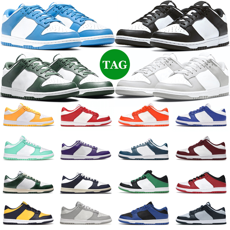 

2022 Running Shoes Men Women White Black Panda UNC Grey Fog Michigan State Syracuse Kentucky Chicago Coast Mummy Mens Trainers Outdoor Sports Sneakers