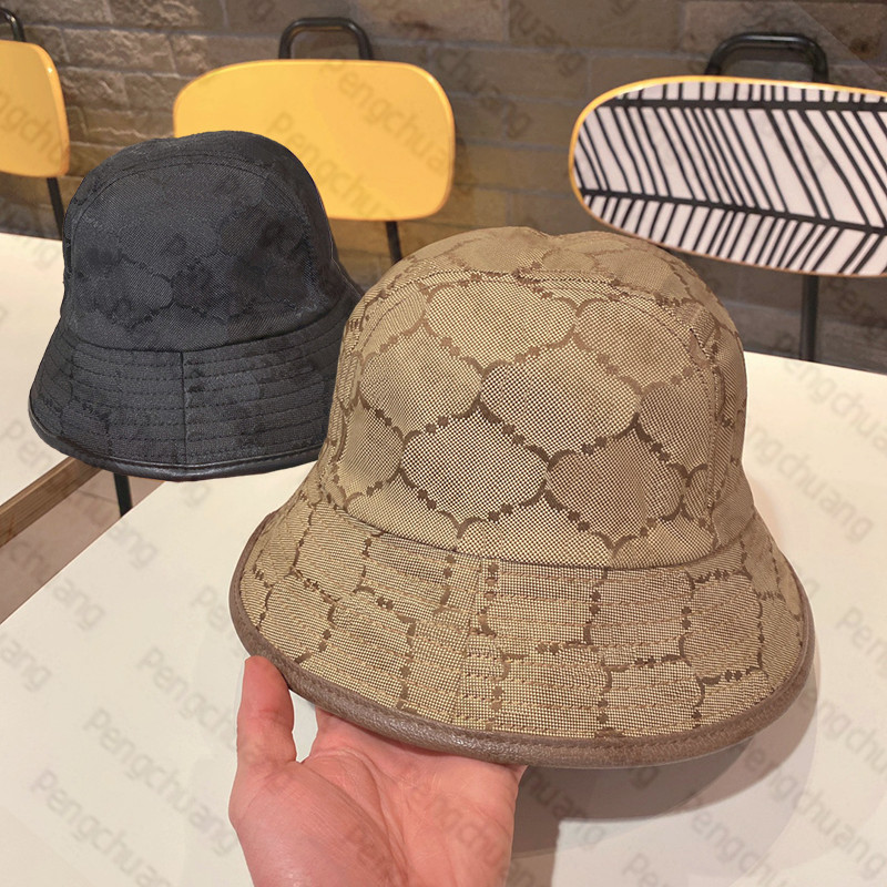 

Mens Designer Bucket Hat for Women Brand Ball Caps Adjustable Luxury Baseball Hats Cap Binding Sun Hats Black White, G01