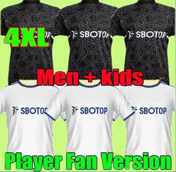 

Soccer Jerseys S-4XL 22 23 BAMFORD Home RAPHINHA HARRISON Blue Shirt 2022 2023 Leeds Unitedes JAMES MESLIER player fans Uniforms Men  goalkeeper shirt AA