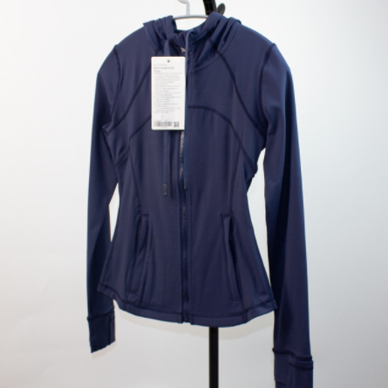 

LU Yoga Jackets Hoodeds Define Zip Hooded Outfit Jacket Without Pockets Autumn Sporting Running Workout Push Up Coat Long Sleeve Outfit 2021 Hot good, 0001