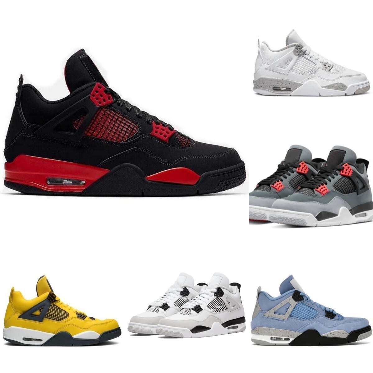 

Men Women Basketball Shoes 4 4s Shimmer NEUTRAL GREYBLANG Black Cat Union Taupe Haze Desert Moss TAUPE HAZE White Oreo GUAVA ICE Pure Money T02, S1
