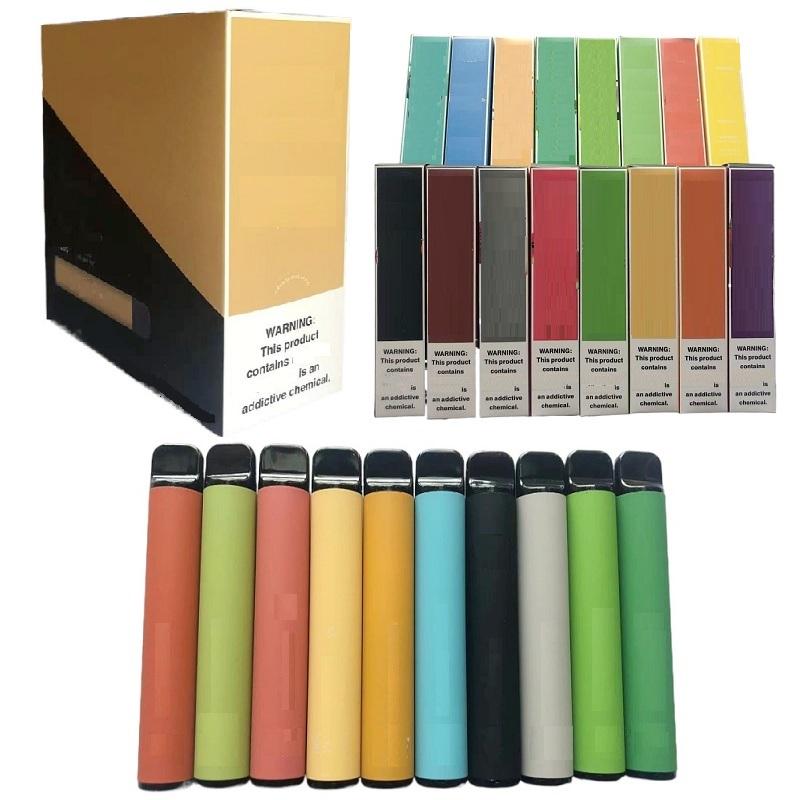 

800 Puffs Bar Plus 88 Colors electronic cigarettes Disposable e-cigarettes Device 550mAh Battery 3.2ml Pre-Filled Vape Portable Vapor vs bang xxl esco bars elux legend