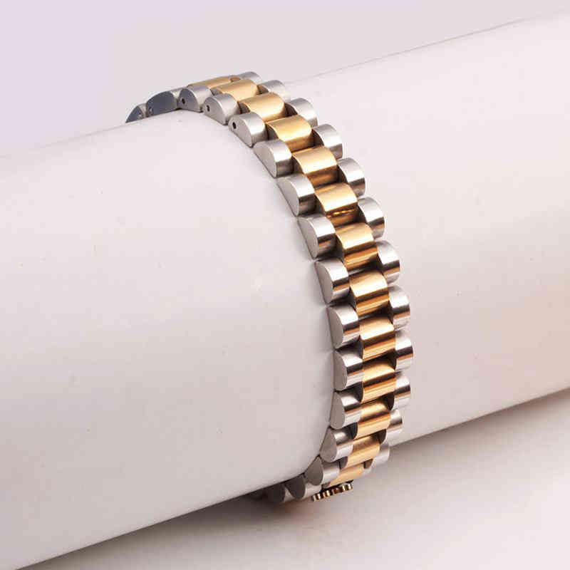 

Classic Crown Charm Link Bracelets Men Women Stainless Steel Jewelry Luxury Soft Wedding Party Wristband Bangles Pulsera