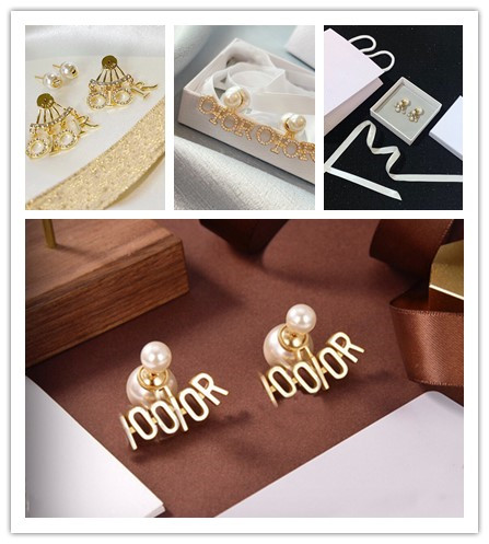 

Earrings Designer For Women Pearl Stud Fashion Jewelry Designers Ear Earring Luxurys Studs D Hoops 925 Silver Boucles 22052303R