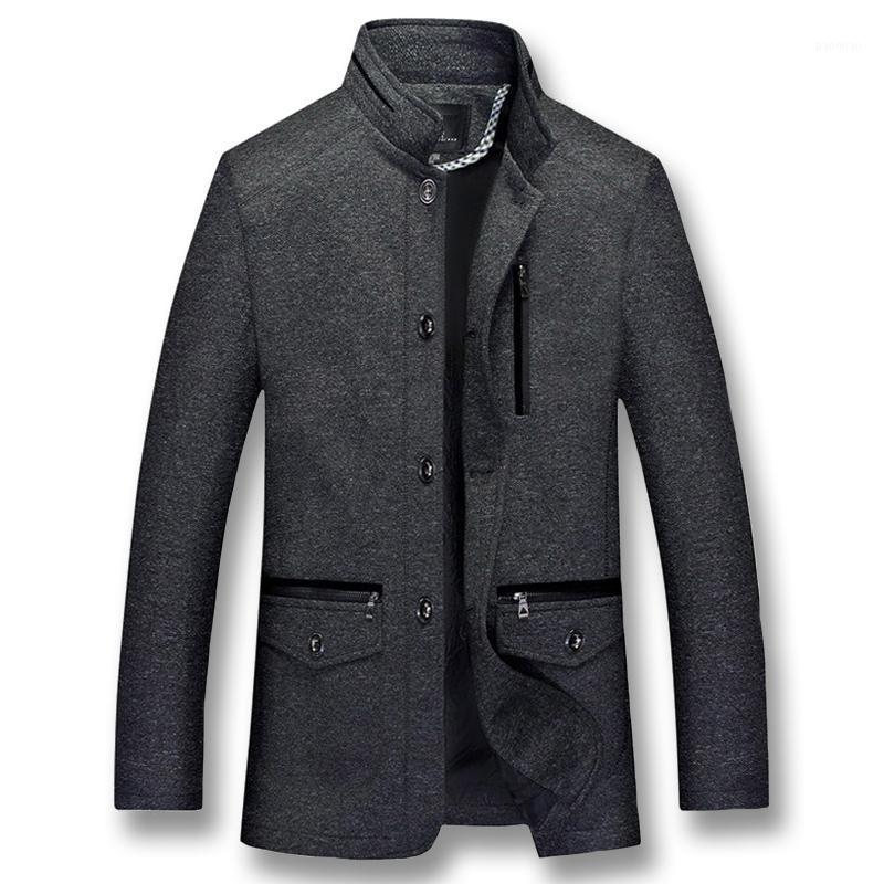 

Men's Jackets 2022 Autumn Middle-aged Men Jacket Plus Size Daddy, Black