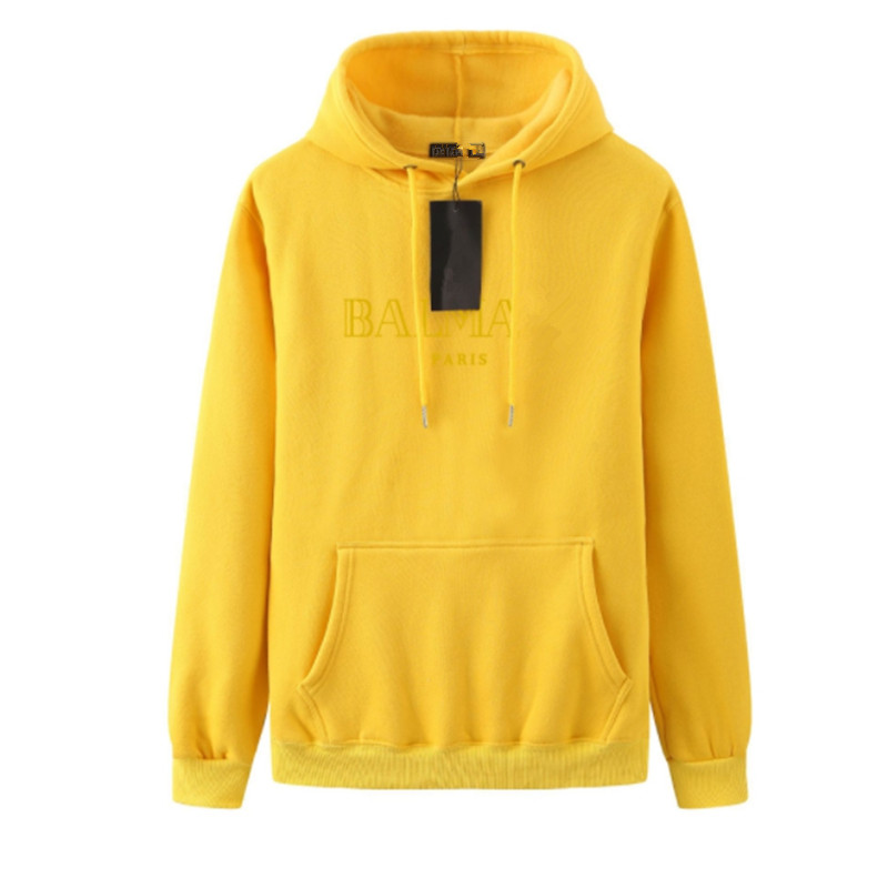 

B almain 2022 NEW Mens Designer Hoodie Fashion Men Women famous Designer Hoodies Blue Orange Purple Streetwear hooded Sweatshirt High Quality, 0017