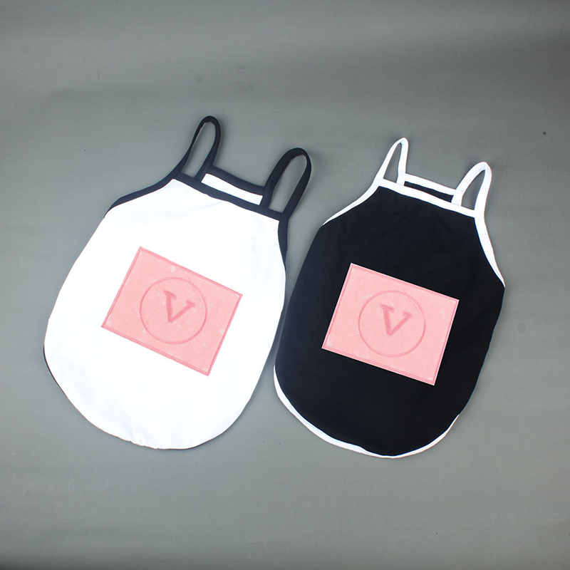 

Summer Dog Clothes Vests Jacket Dog Sweater Designers Letters Pet Supply Embroidery Vests For Puppy Unisex Pet Products Sumsum D2206085Z, Black
