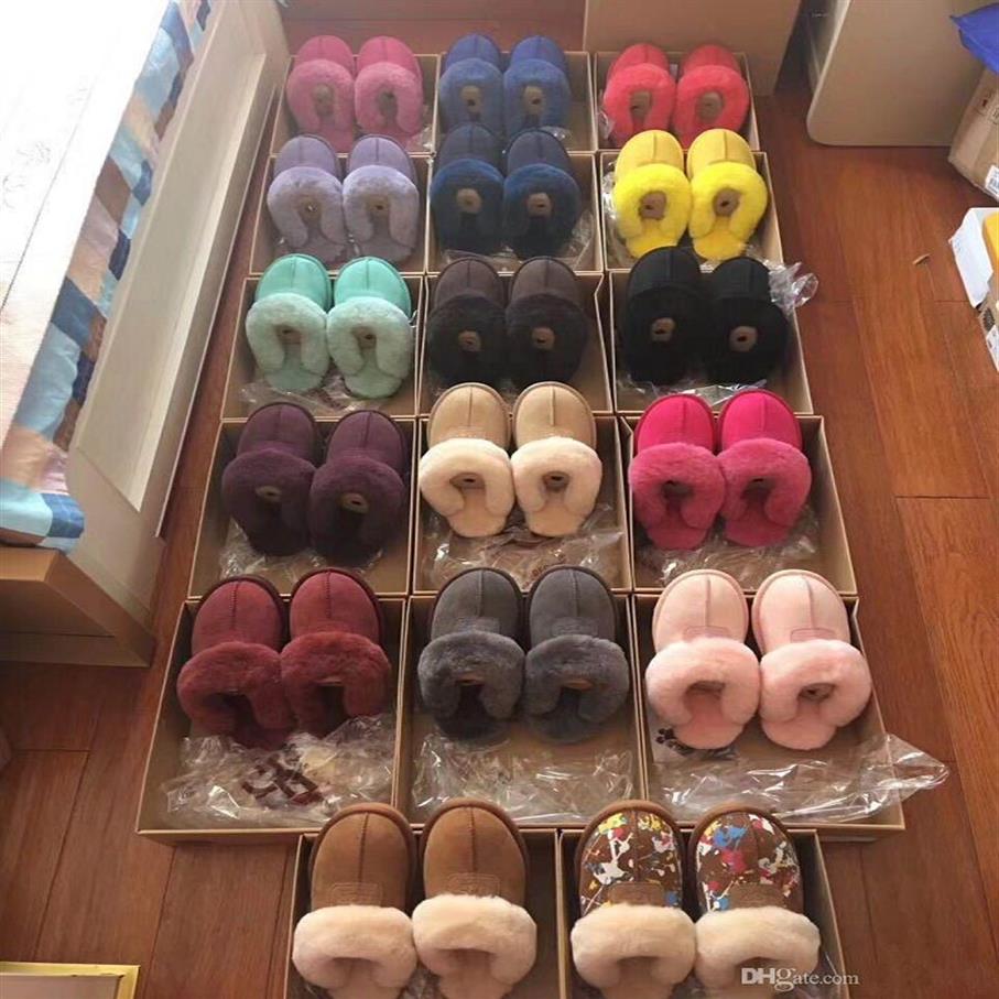 

2020 sell Classic design 51250 Warm slippers goat skin sheepskin snow boots Martin boots short women boots keep warm shoes fas276Y, 5125 black