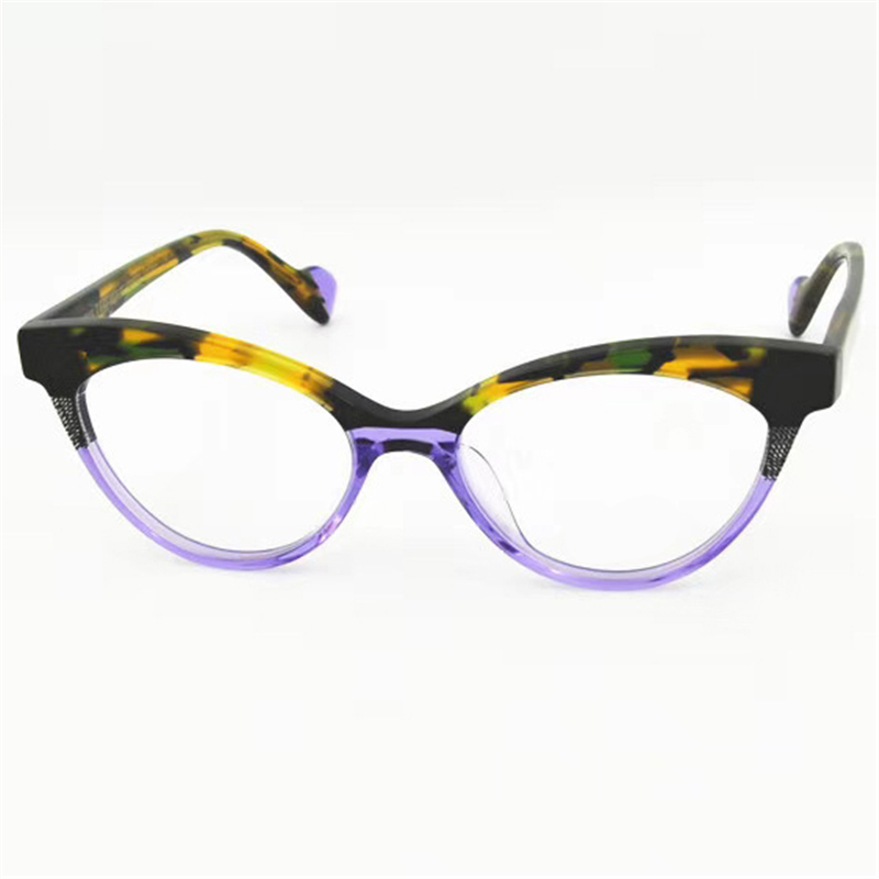 

JAMES TART 361 Optical Eyeglasses For Unisex Retro Style Anti-blue Light Lens Plate Cat Eye Full Frame With Box