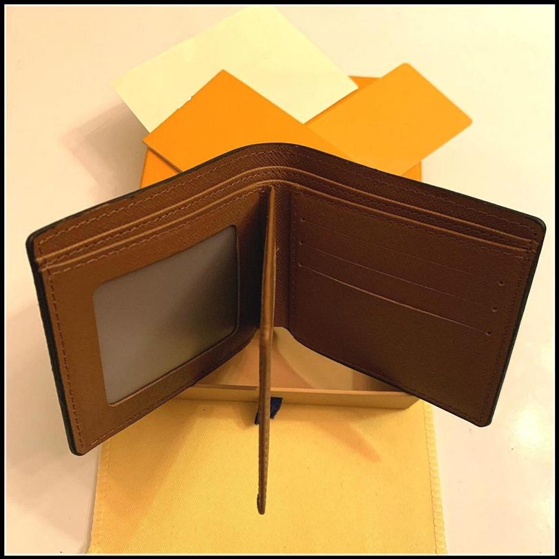 

High quality L billfold Wallet Paris Plaid Style Designers Mens Wallet Women Purse High-end S Animal Luxury Wallets handbag With b289Y, Black