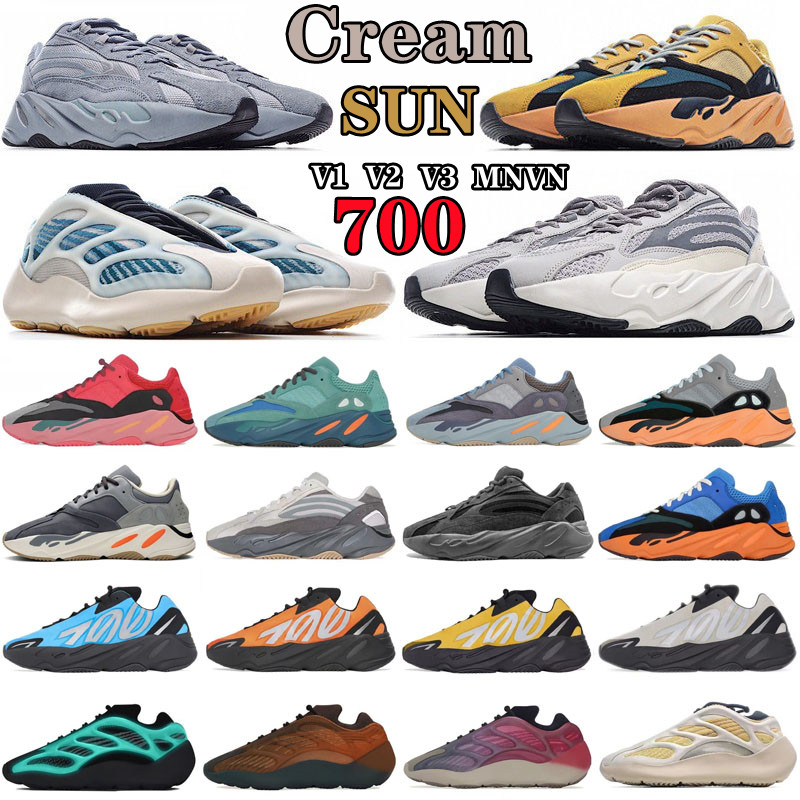 

2022 700 wave west casual shoes v2 v3 sun Amber Cream bright Cyan Teal vanta Mauve salt salte Geode Inertia Static Analog 700s sneakers, 29