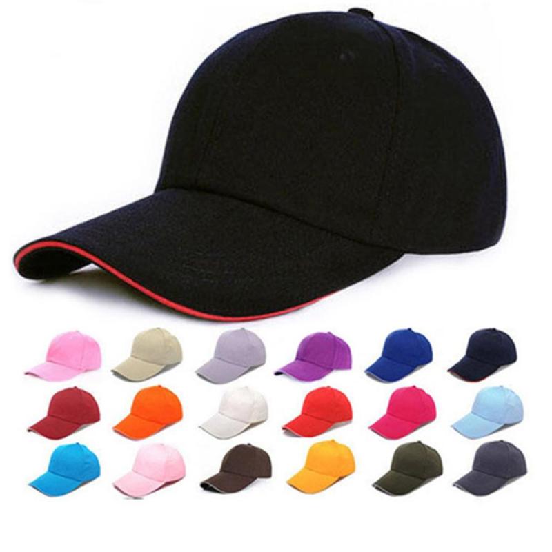 

Berets Solid Color Adjustable Unisex Baseball Cap Spring Summer Outdoor Sports Sunshade Dad Hat Men Women Colorful Casual Peaked, White red