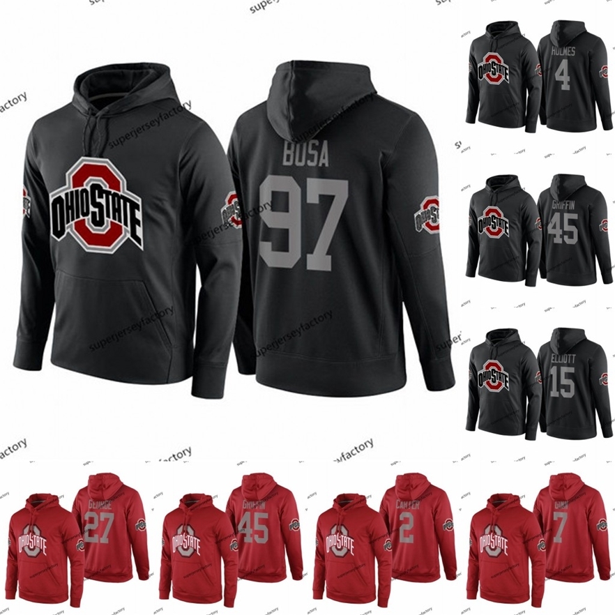

A3740 Mens Ohio State Buckeyes Joey Bosa Hoodei Jersey Archie Griffin Dwayne Haskins Chris Olave Santonio Holmes Mike Weber Jr. Cris Carter James, Dominic clarke 28