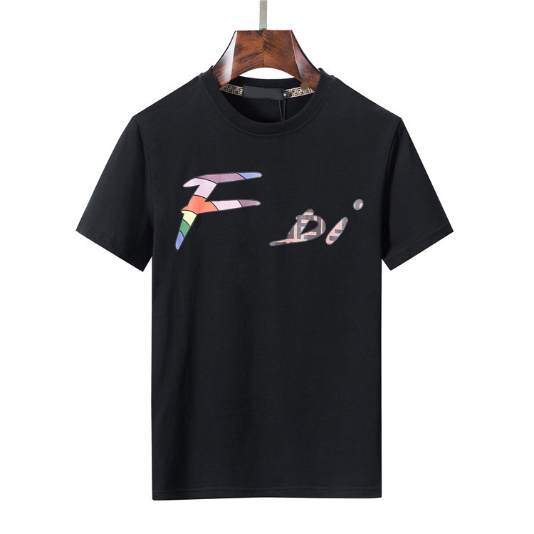 

Designer Men's Tee Shirt Chest letter Laminated printed short sleeve high Street loose large casual T-shirt 100% cotton top for men and womenM-3XL98, Gold
