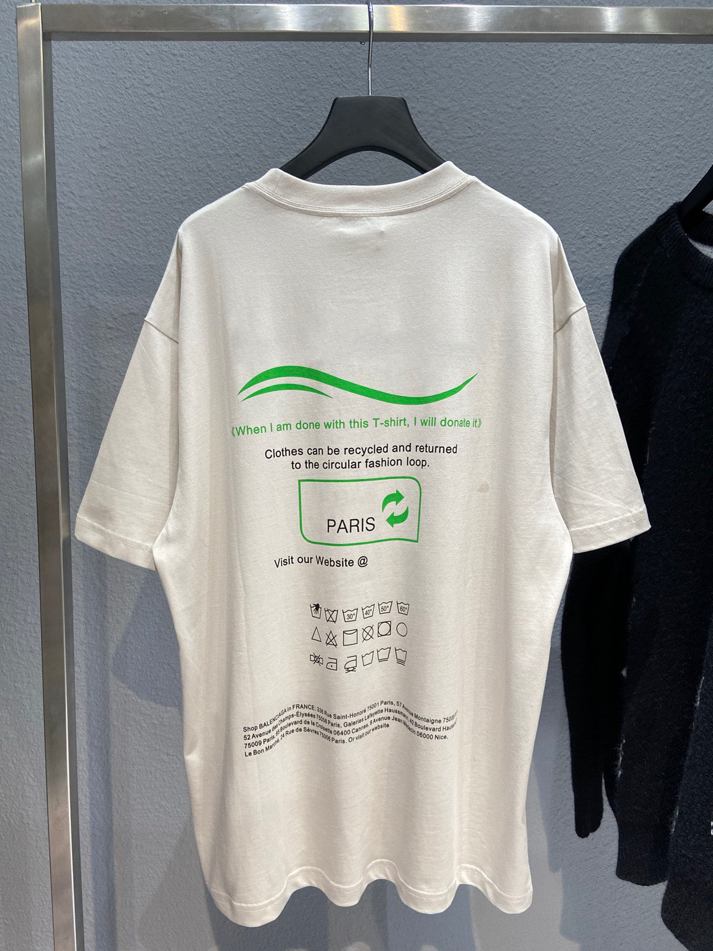 

New AOP jacquard letter knitted sweater in autumn / winter 2022acquard knitting machine e Custom jnlarged detail crew neck cotton cv674648, Blue