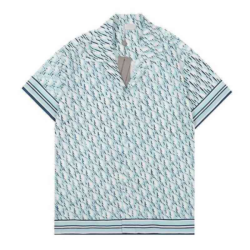 

Designers Shirts Beach Shorts Mens Fashion Hawaii Floral print bowling shirt Casual Shirts Men Short Sleeve Pants Variety Dress wholesale, As picture show