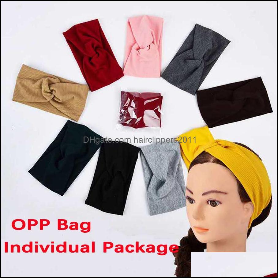 

Headband Hair Accessories Tools Products Cross Knitted Headwear For Girls Women Kids Twisted Elastic Band Head Wrapturban Newborn Children