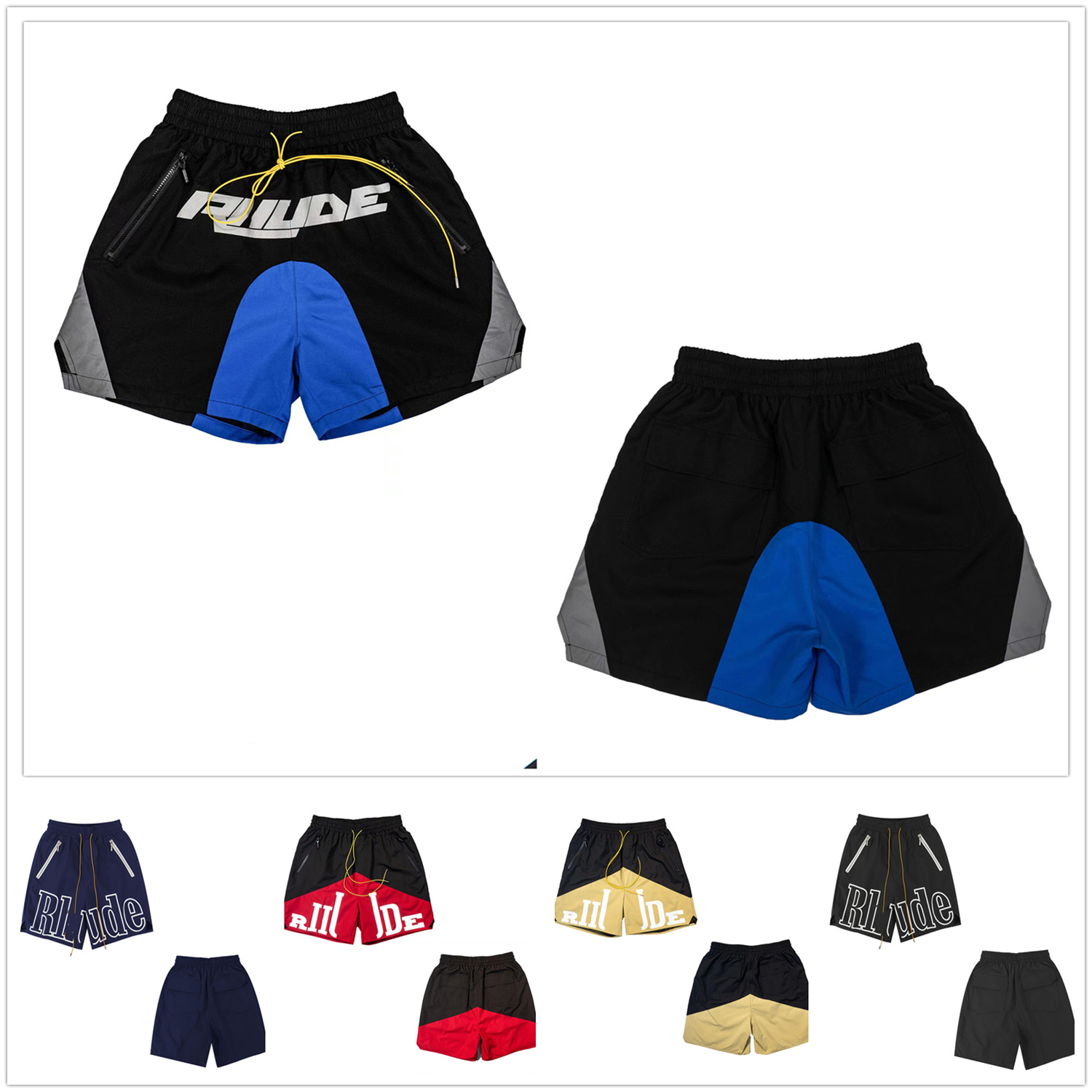 

mens shorts Rh designer shorts swim short inaka quick-drying camouflage Luminous beach striped casual pants Anti-Pilling Breathable sports A07, 1pcs button