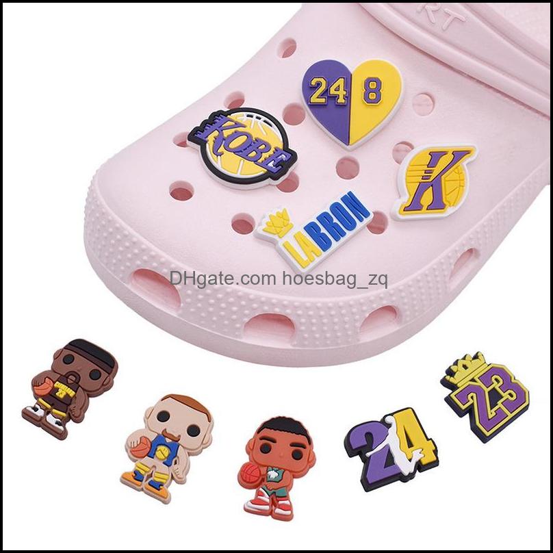 

Shoe Parts Accessories Shoes Sport Decorations Charm Jibitz For Croc Charms Soft Rubber Clog Buckle Buttons Party Favors Drop Delivery 202