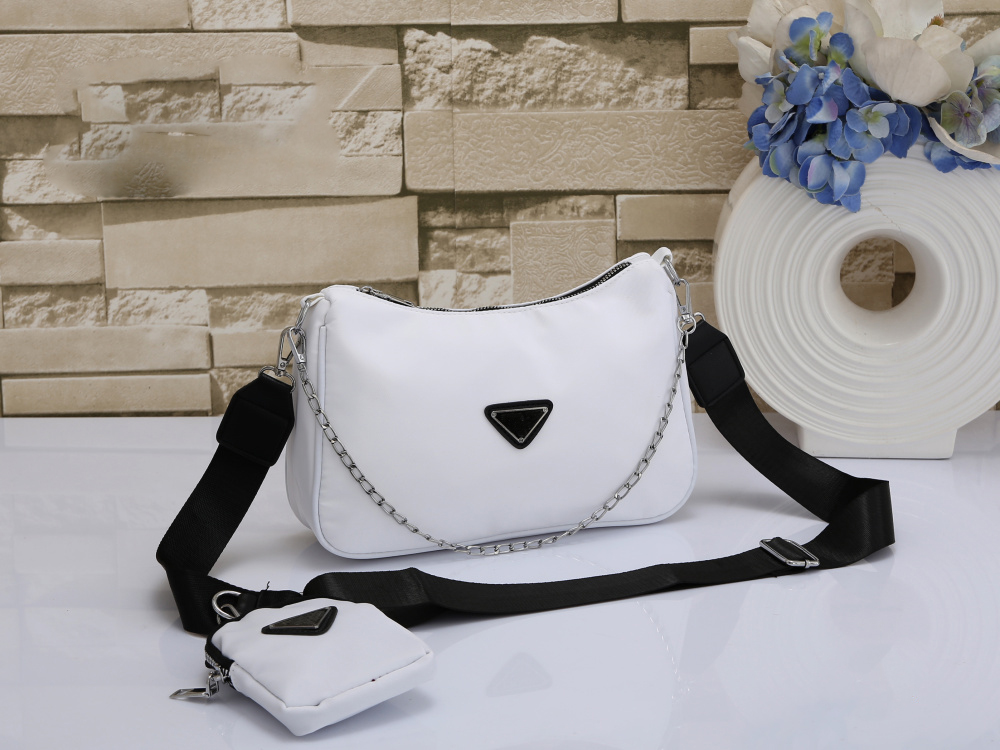 

high quality man womens Luxurys Designers bags handbags purses lady handbag crossbody shoulder channel totes fashion Wallet, White