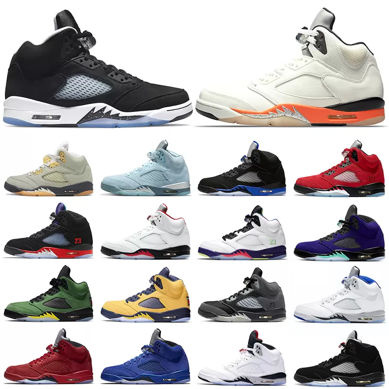 

Basketball shoes for men 5s 5 Jumpman Concord Green Bean Racer Blue Raging Red What the Stealth 2.0 Shattered Backboard Moonlight mens sports sneakers, Bubble column