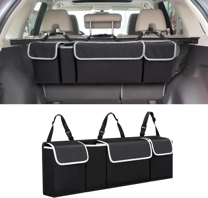 

Car Organizer Trunk Backseat Hanging Seat Back Storage High Capacity Multi-use Oxford Cloth Organizers