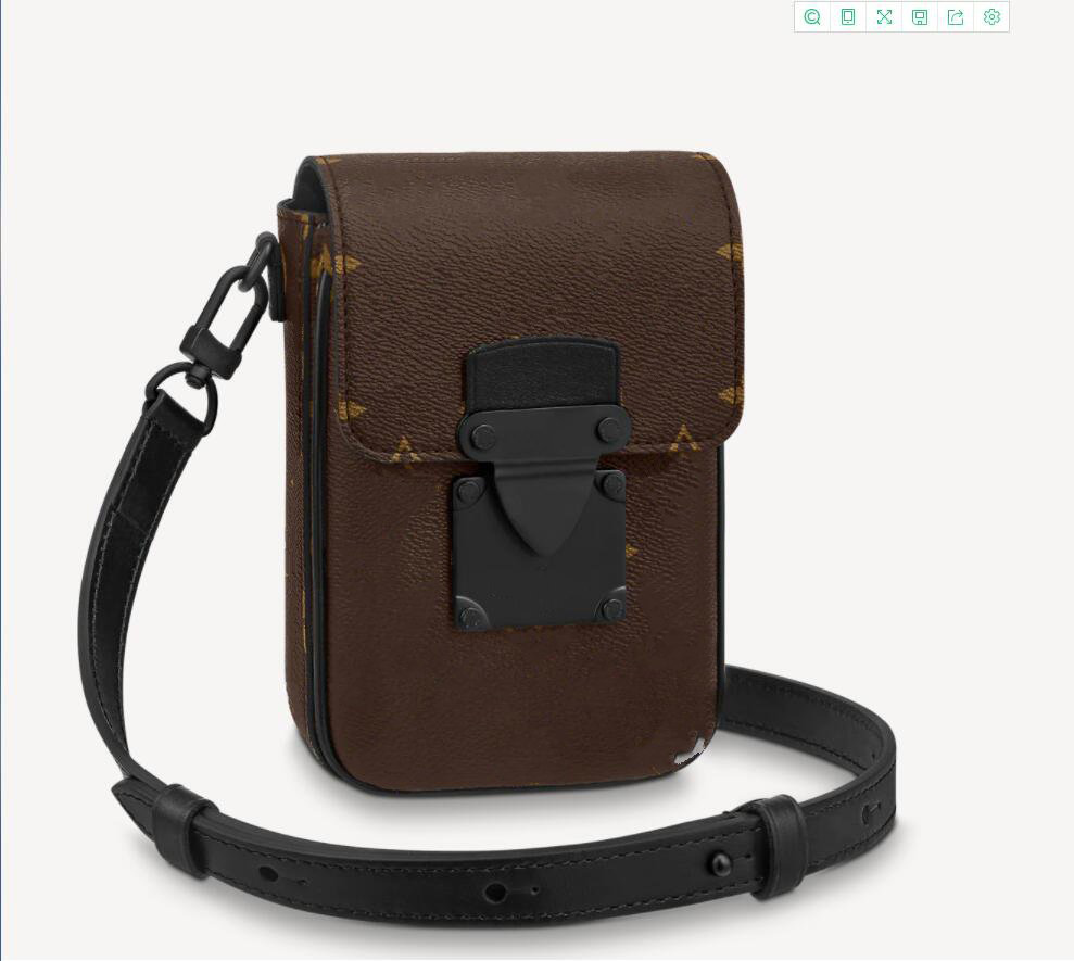 

M81522 Men shoulder bags designer cross body man messenger bag Satchels satchel fashion handbag Composite mini package S LOCK VERTICAL WEARABLE WALLET, 0.01