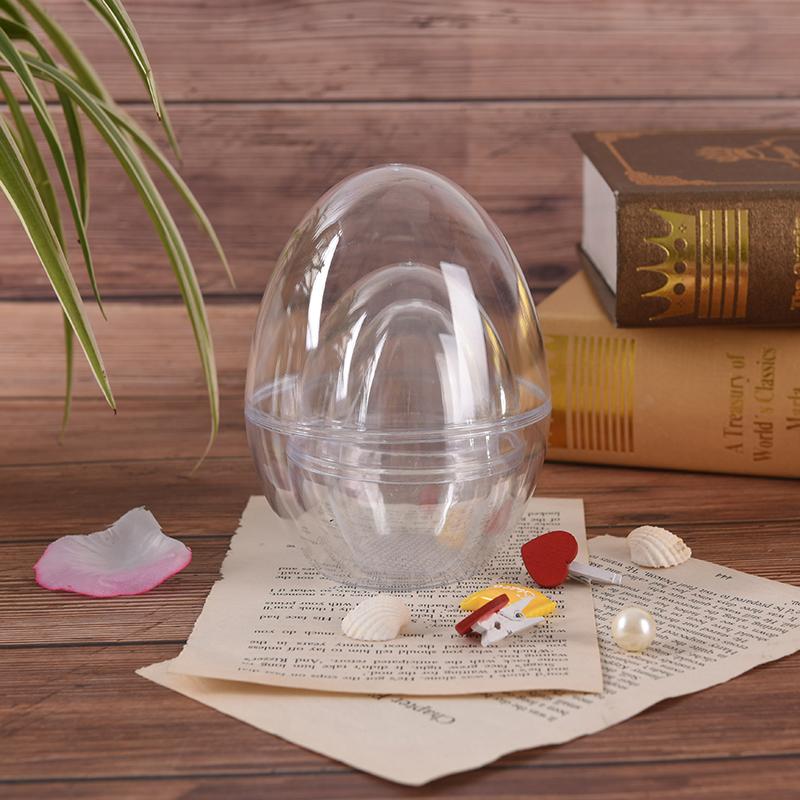 

Storage Bottles & Jars 1Pc Reusable Eggs Shape DIY Bath Bomb Mold Plastic Clear Mould Crafting Home El Decor For Christmas Gift Care Tool