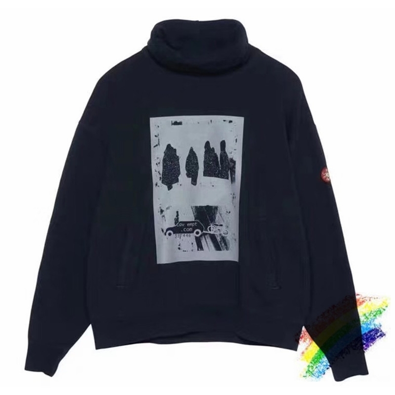 Cav Empt ce CE Sweatshirts Sweat à sweats à collaboration Men de col roul