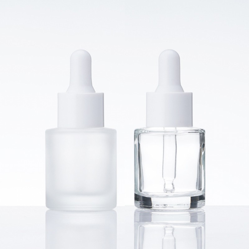 

20ml Flat shoulder Glass Essential Oil Perfume Bottles Liquid Bottles Reagent Pipette Dropper Aromatherapy Bottle Wholesale 1335 D3