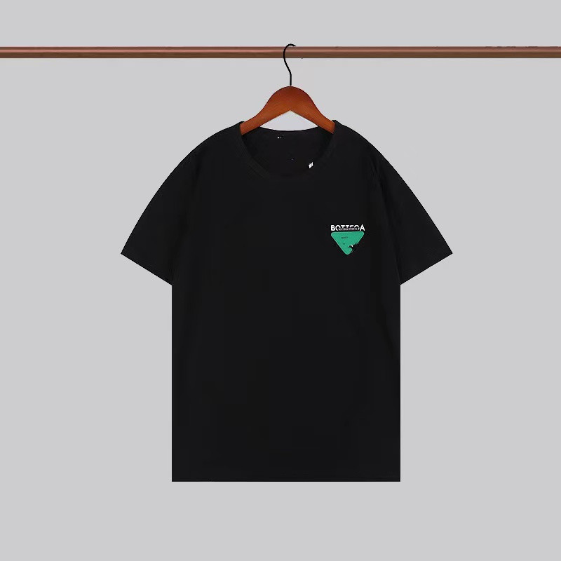 

Summer Brand Mens T Shirt Fashion Men Women Designers Clothing High Quality Short sleeve casual loose Couple Tee105, Black