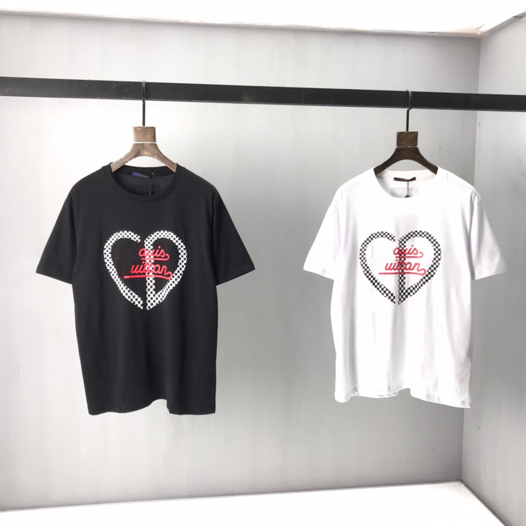 

22SS Designer Letter Printed T Shirts Tee Sweatshirt Fashion High Street Short Sleeves Summer Casual T-Shirt Breathable Men Women Crew Neck Tees Dresses for Wo 30-412, Black