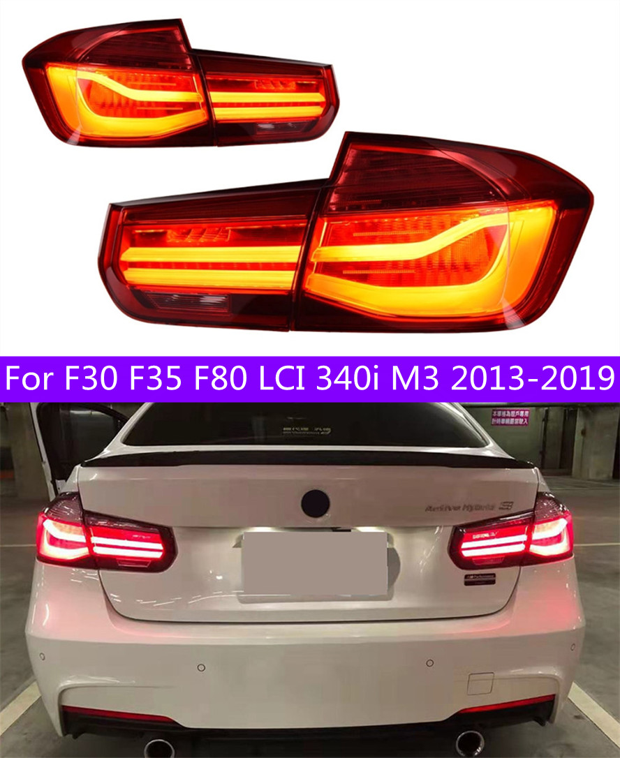 

Auto Styling Tail Lights For F30 F35 F80 LCI 340i M3 20 13-20 19 Taillights LED Running Turn Signal Brake Reversing Fog Lamp