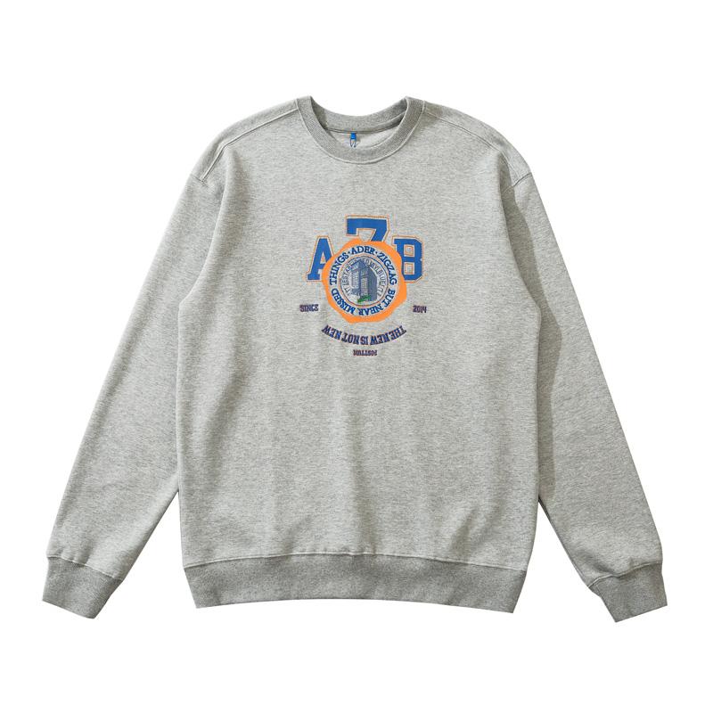 

Men's Hoodies & Sweatshirts ADER ERROR Cotton O-Neck Casual Fashion Men Women High Quality Pullover Retro Letter Logo Adererror, Black