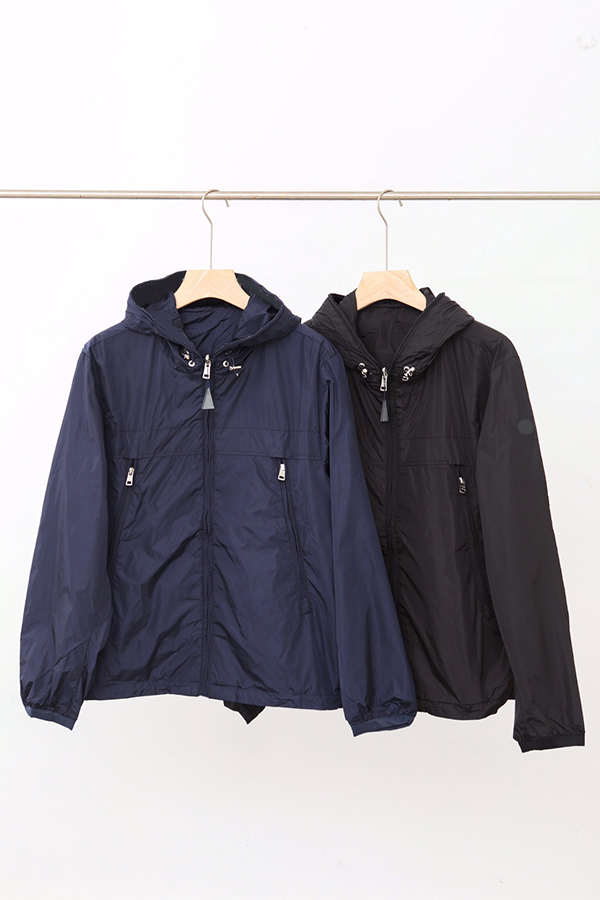 

Brim Embroidered Letters mens plus jacket Double Wear coat France Luxury Brand jackets Size 1--5, Supplement (not shipped separately)