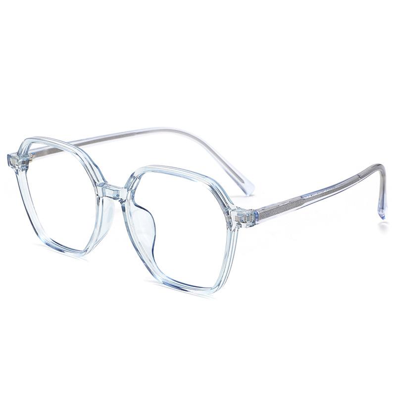 

Fashion Sunglasses Frames Transparent TR90 Polygonal Spectacle Men's Simple Casual Eyeglasses Ladies And Comfortable Myopia EyeglassesFa